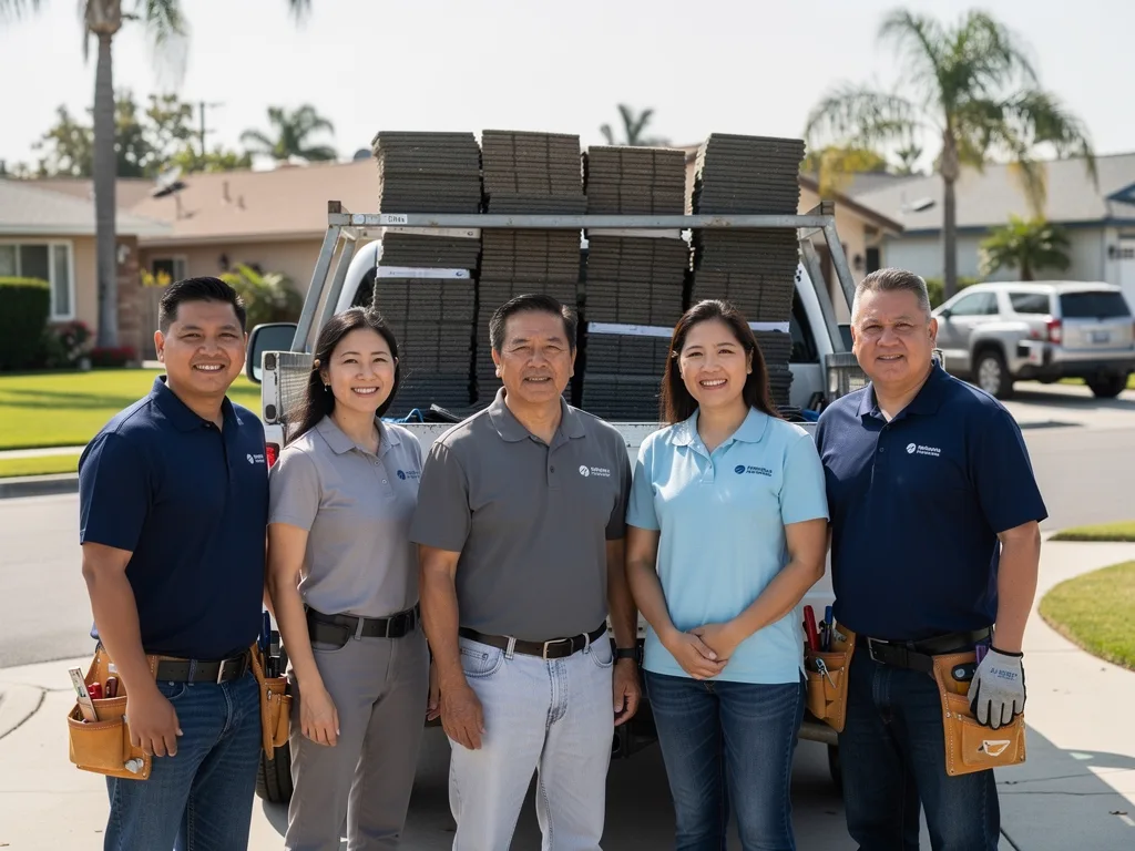 Hawaiian Gardens Roofing Pros team